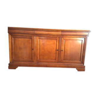 Solid cherry buffet style of Louis Philippe
