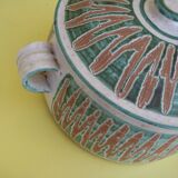 Pot couvert C. Voltz Vallauris année 50