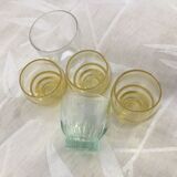 Set of 5 liqueur glasses