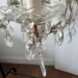 Glass pendant chandelier