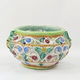 Openwork slurry pot cover in early XXTH Italy