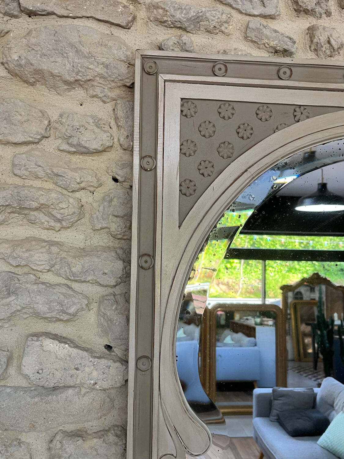 Mirror Mirror period mid-twentieth 230cm / 80,5cm.