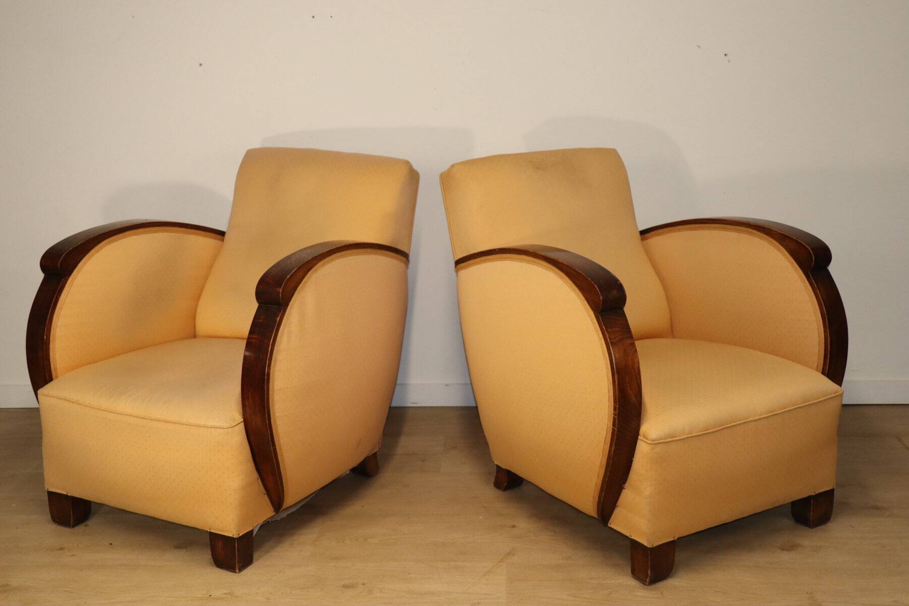 Pair of Art Deco armchairs – 1930s/40s