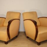 Pair of Art Deco armchairs – 1930s/40s