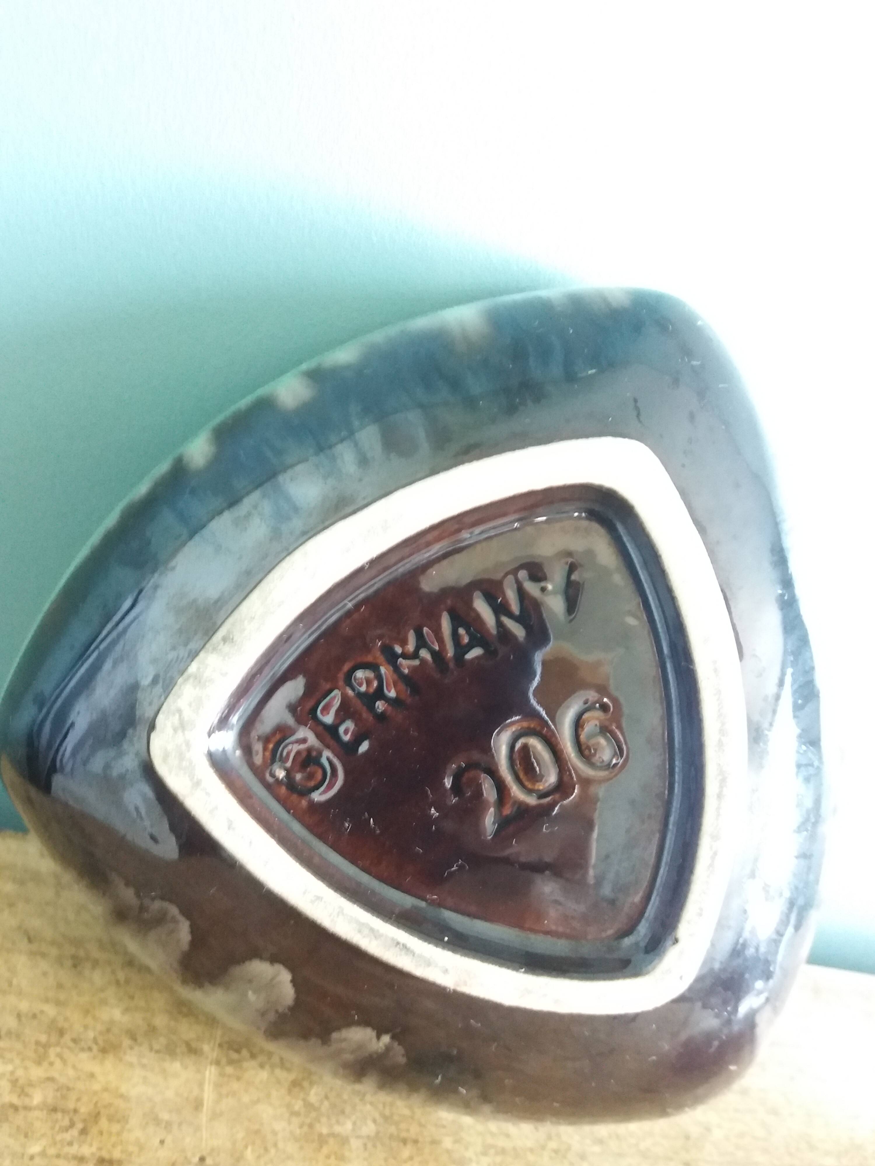 Ceramic sugar bowl/candy dish marked Germany