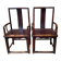 Pair of ancient Asian chairs