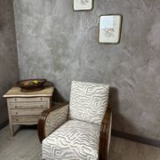 Art Deco armchair restored