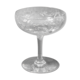 Old champagne glass