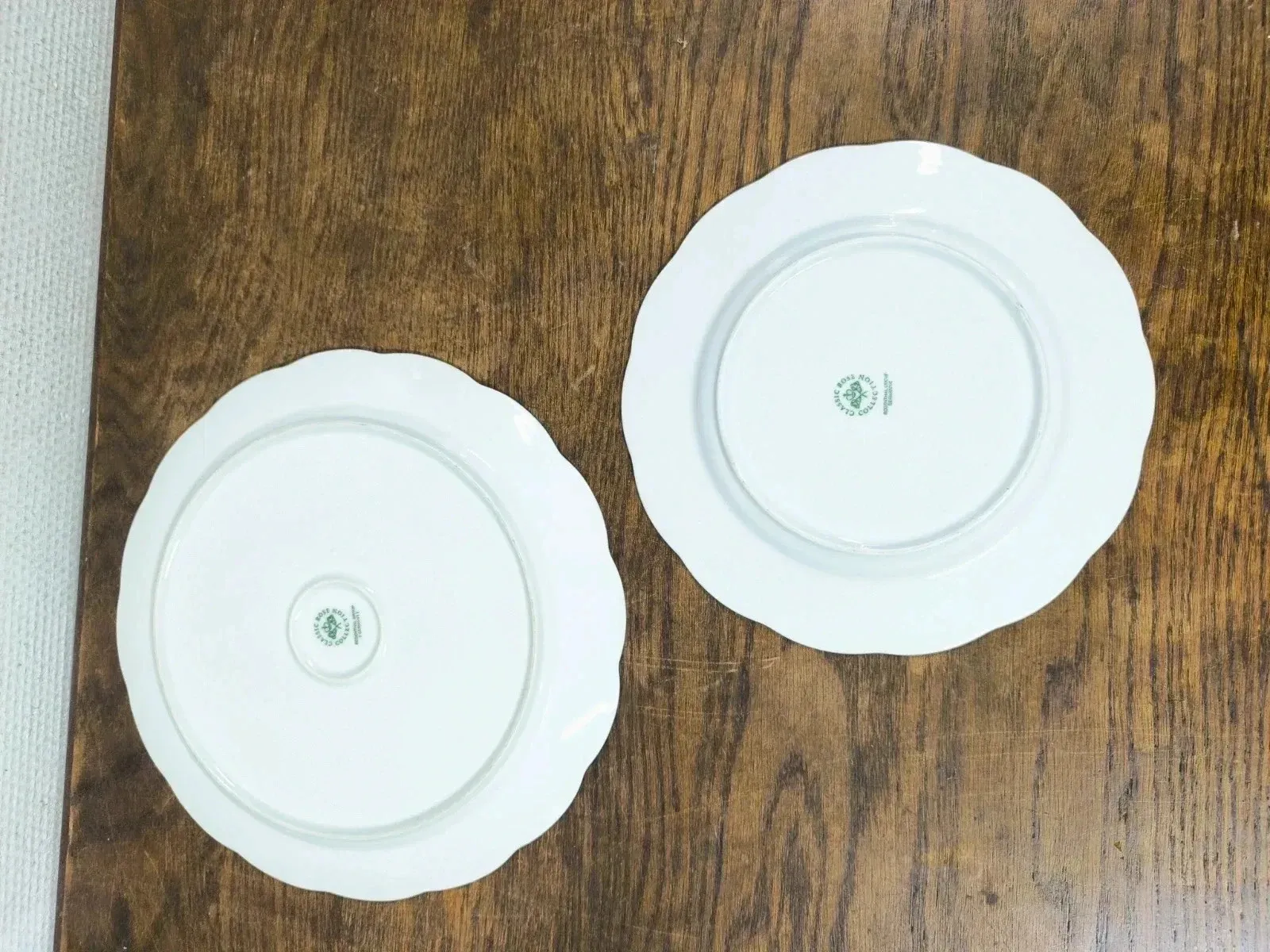 Lot of 2 round serving platters Rosenthal Monbijou Giscard vintage