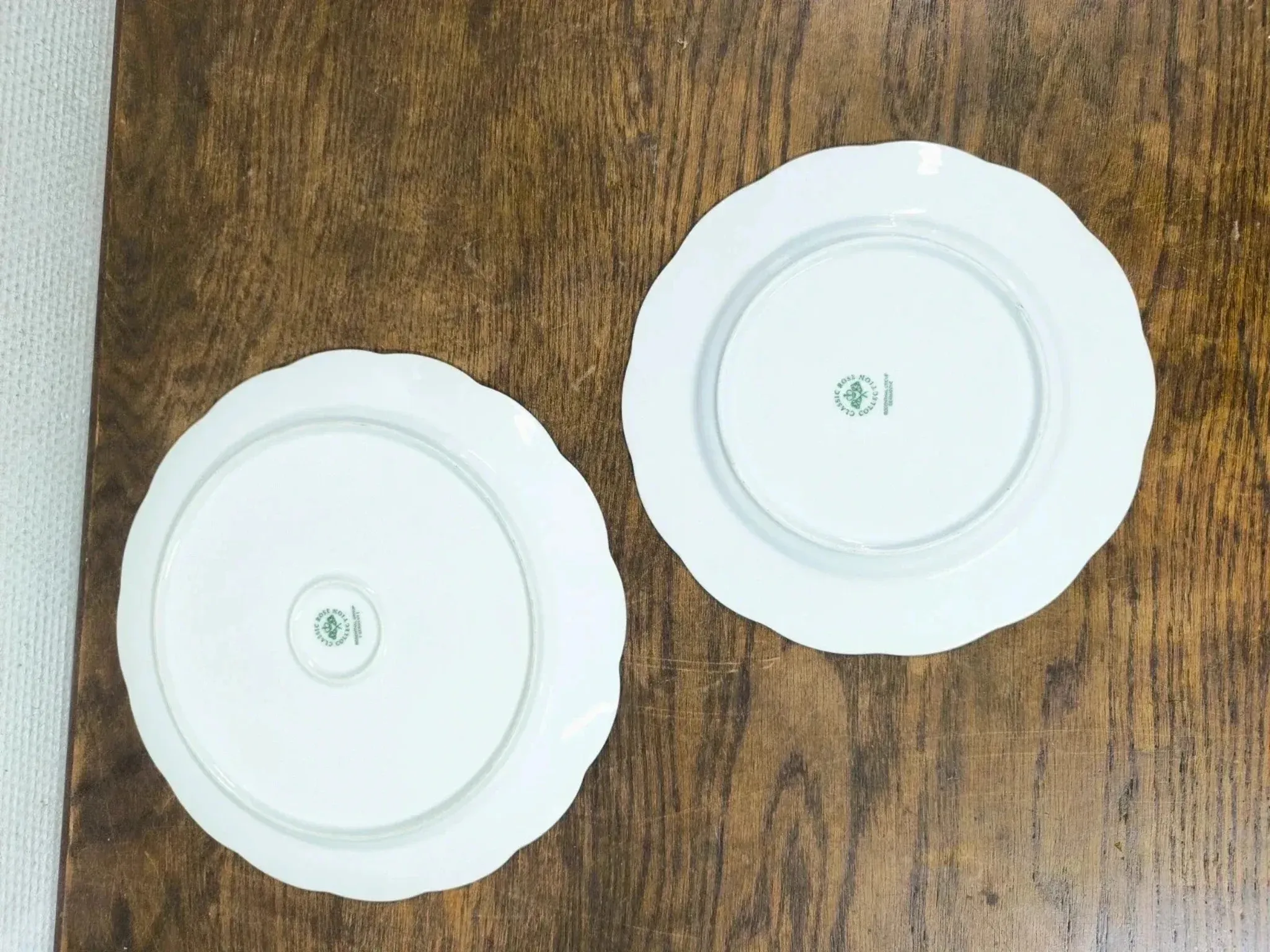 2 round serving dishes Rosenthal Monbijou Giscard vintage