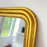Old mirror Louis Philippe beaded 108x78cm.