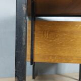 Vintage wood and iron desk
