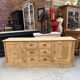 Workshop furniture made of fir.