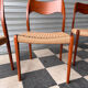 Set of 4 Møller 71 chairs