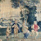 Tapisserie De Lille En Laine Et Soie Du 18° Siècle d'Après Teniers De l'Ate
