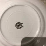 Vintage dessert plates Moulin des loups and Orchies