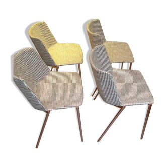 Lot de chaises aïku soft de chez mdf italia