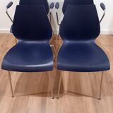 Set of 4 Kartell Maui chairs, Italy, 1980s