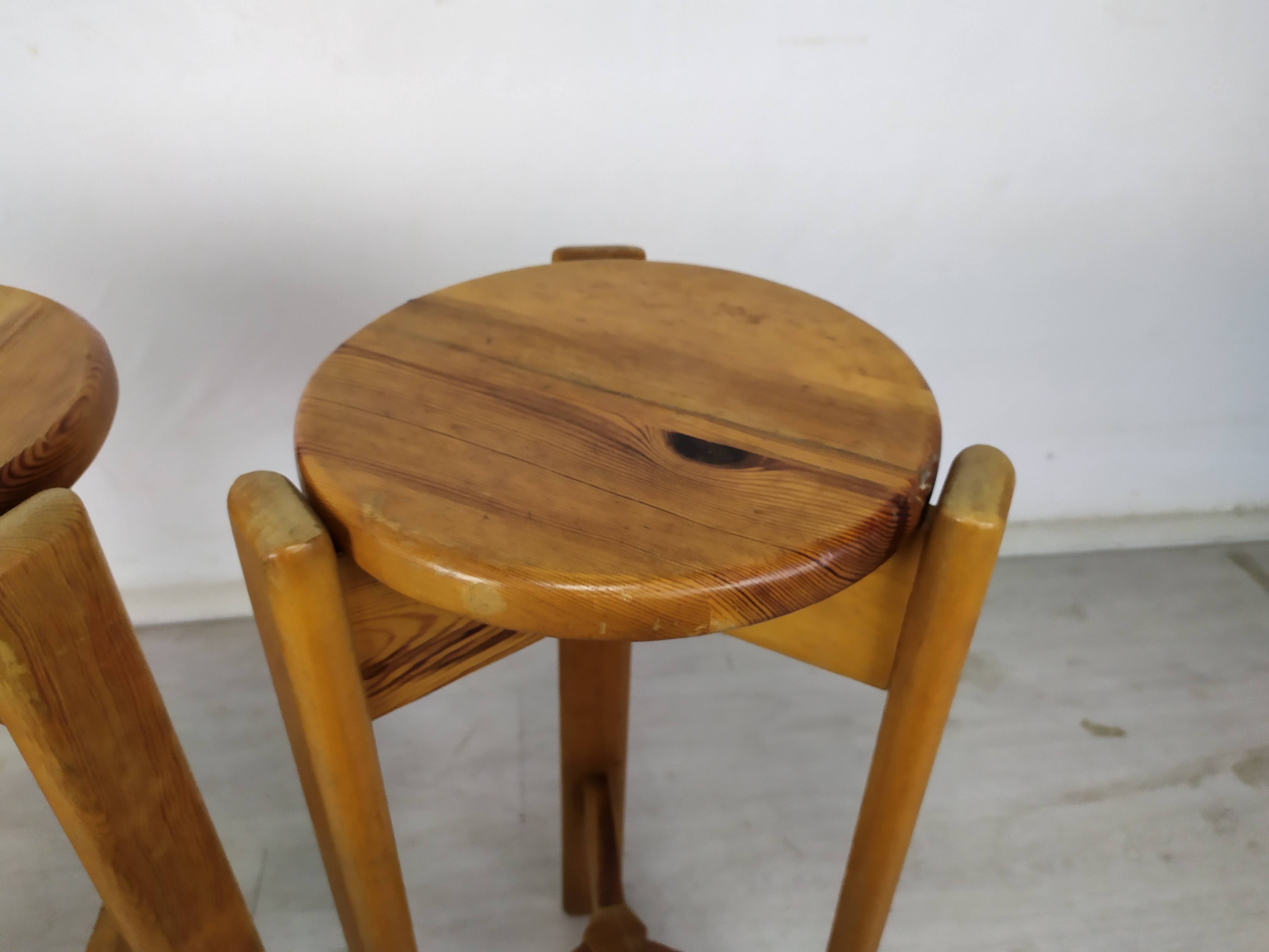 Vintage chalet bar stools