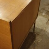 Vintage sixties rattan chest of drawers