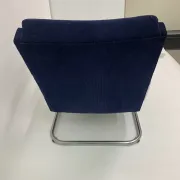Chromed Bauhaus armchair Type S-411 by W. Gispen for Mücke Melder, 1930s