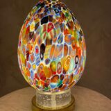 Murano egg lamp