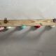 Vintage wall coat rack