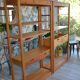 2 bibliothèques étagères en pin massif