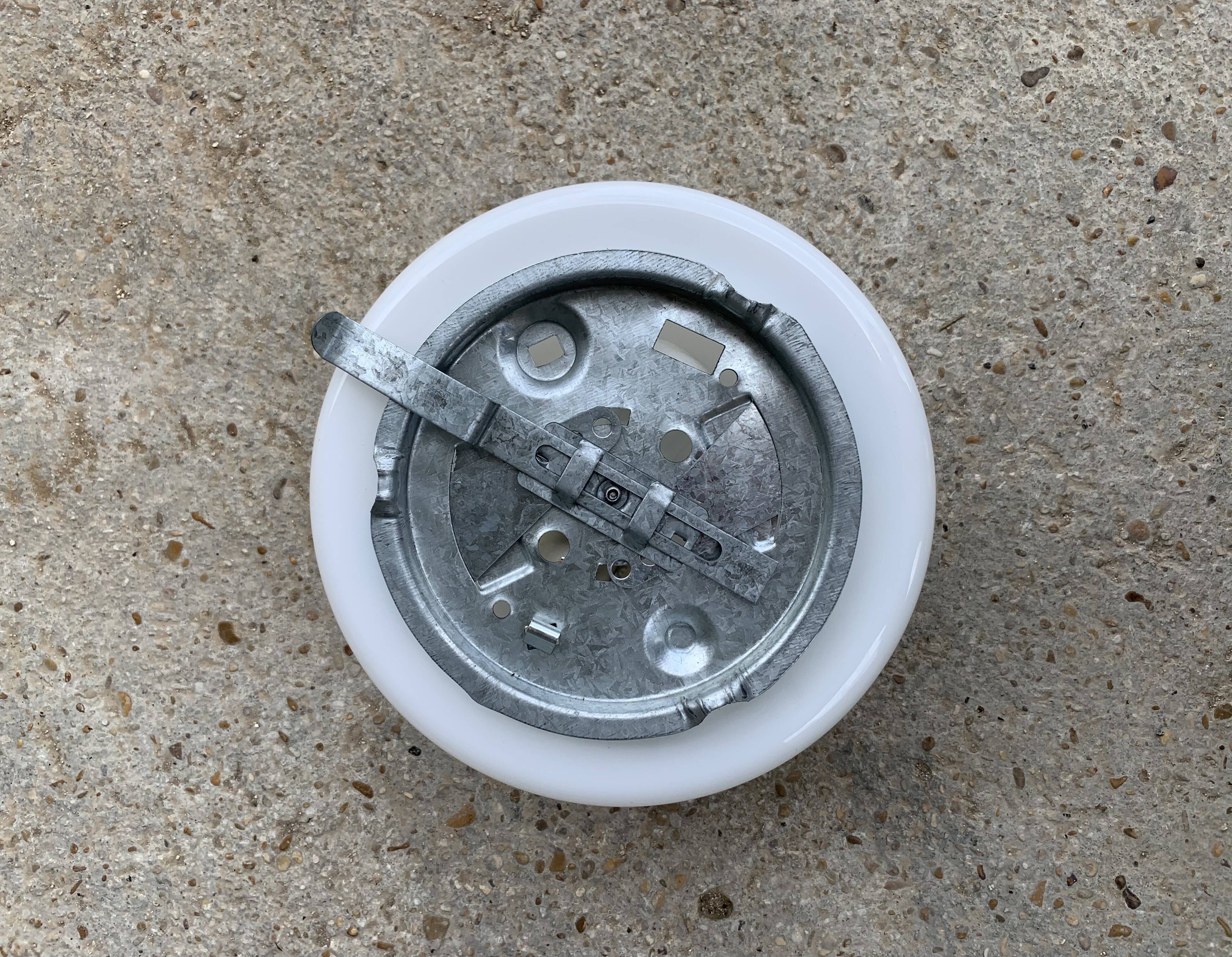 Globe opaline old wall lamp / ceiling lamp