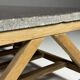 Vintage bluestone coffee table