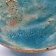 Primavera Vase for Spring in French Art Deco blue ceramic