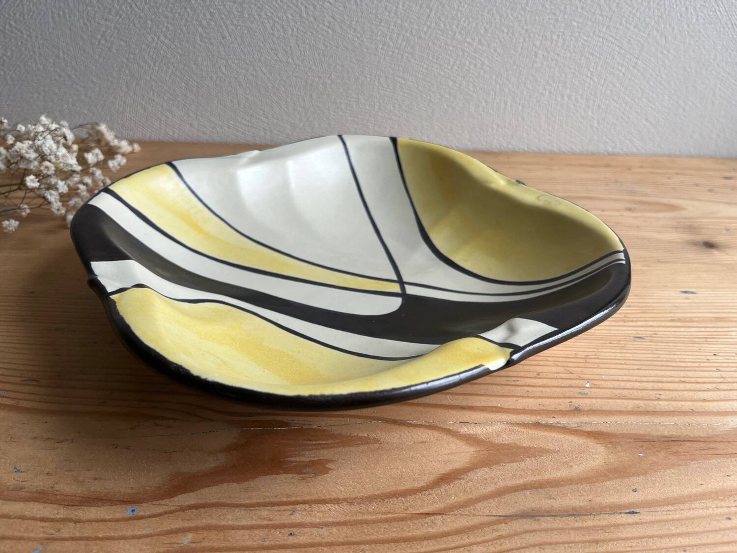 Vintage ceramic dish / bowl / empty pocket Bay Keramik