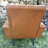 Vintage skaï armchair