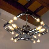 Regency Space-Age chandelier, Italy, 1970