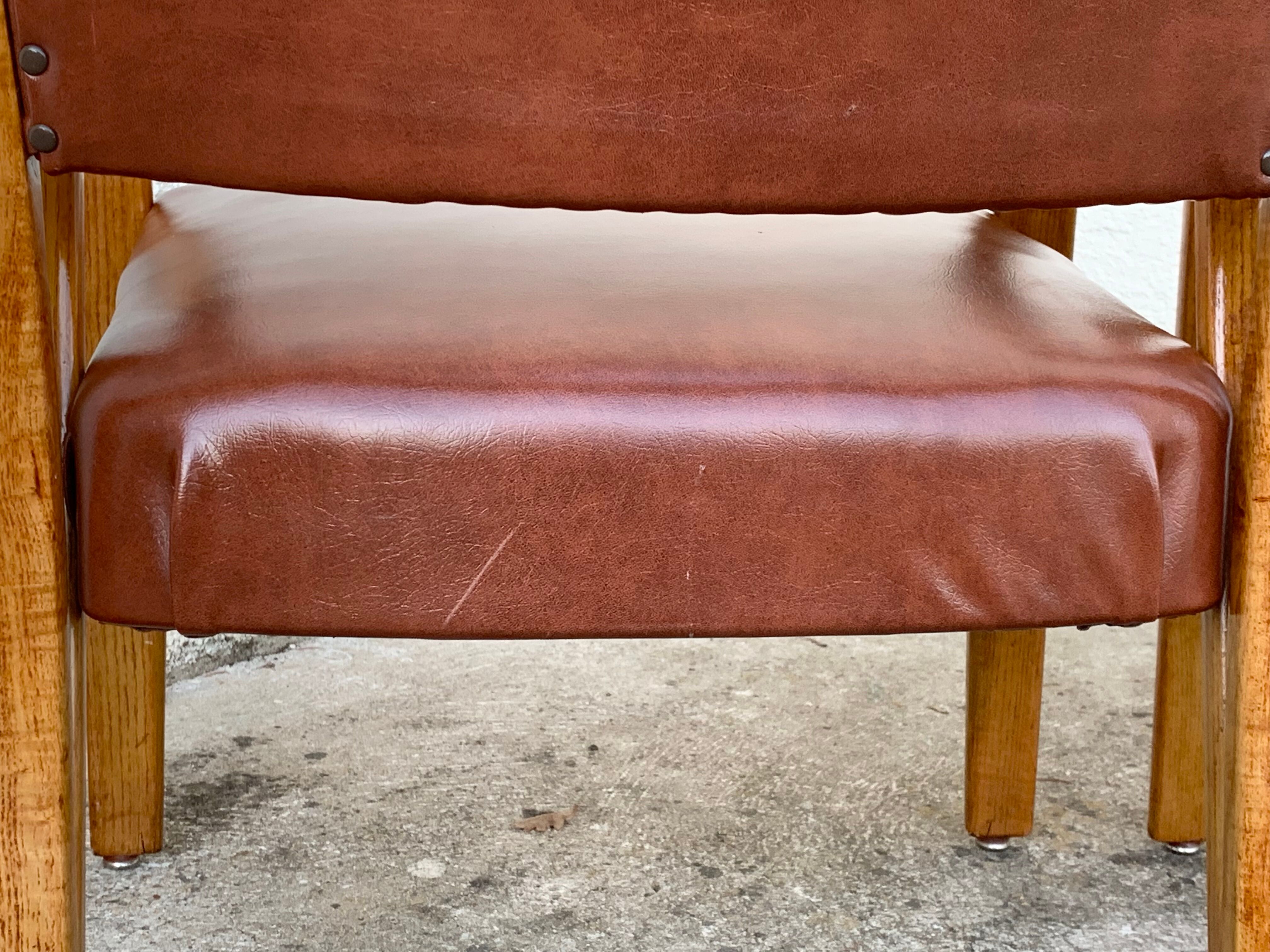 Bridge Bow Wood Armchairs 1950