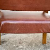 Fauteuils Bridge Bow Wood 1950