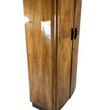 Art Deco Walnut Wardrobe by Jindřich Halabala for UP Závody, 1950s