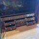 Empire secretary in mahogany, bronze and marble with secret drawers.
