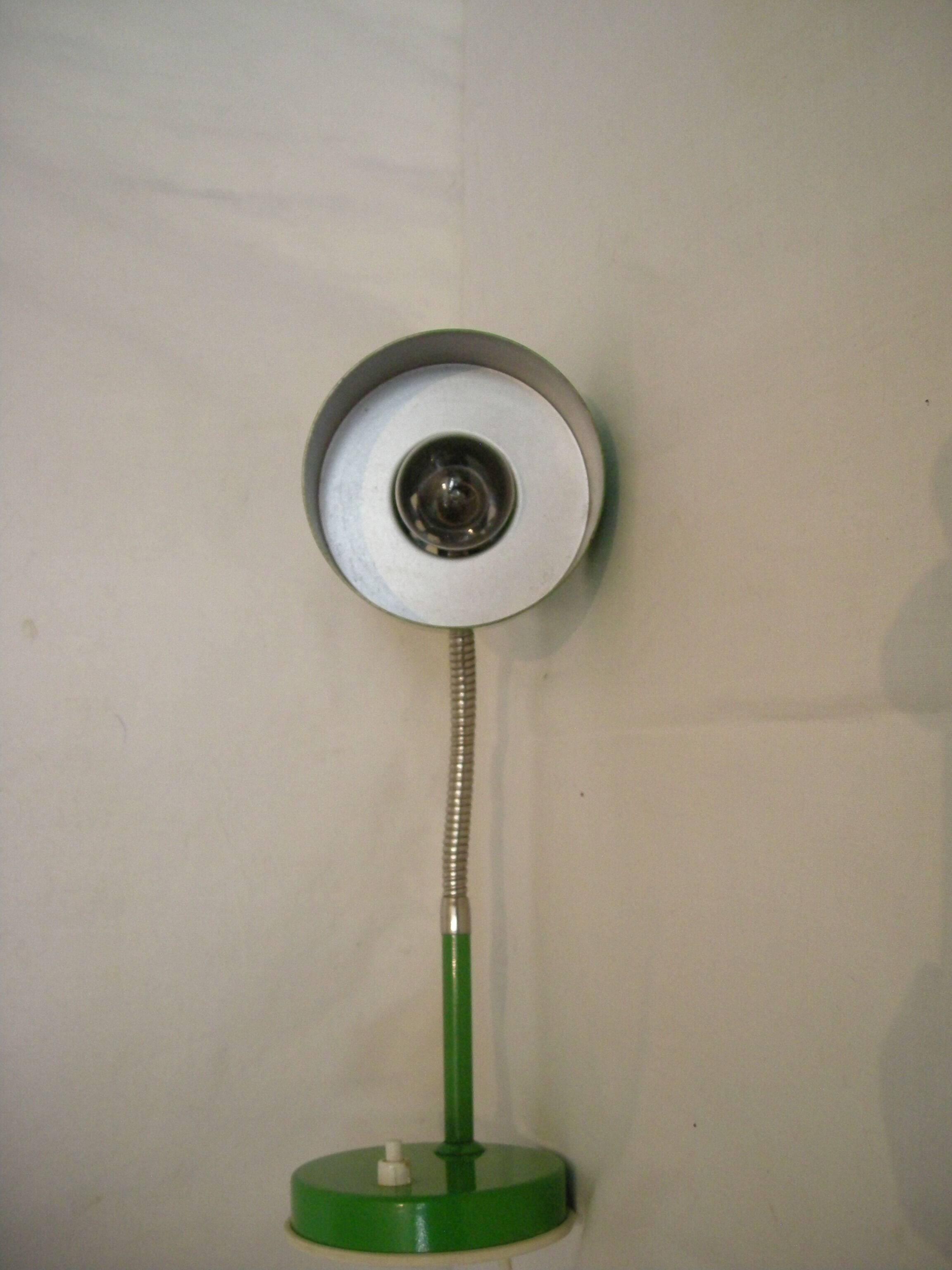 Green lamp from the 60s - 70s
