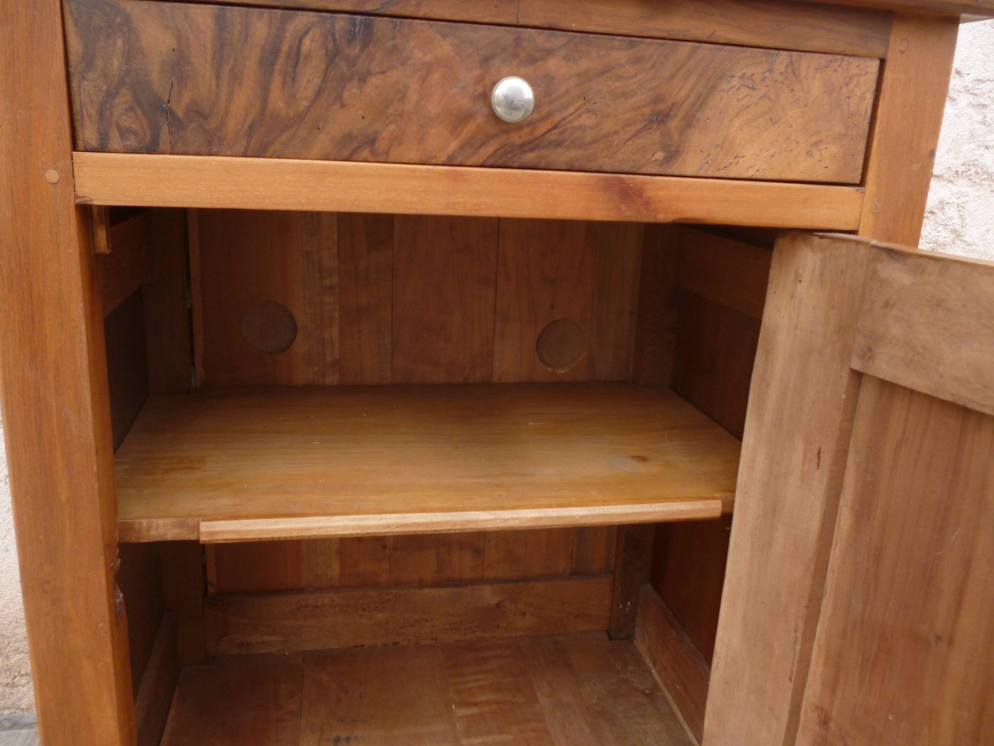 Walnut confectionery furniture