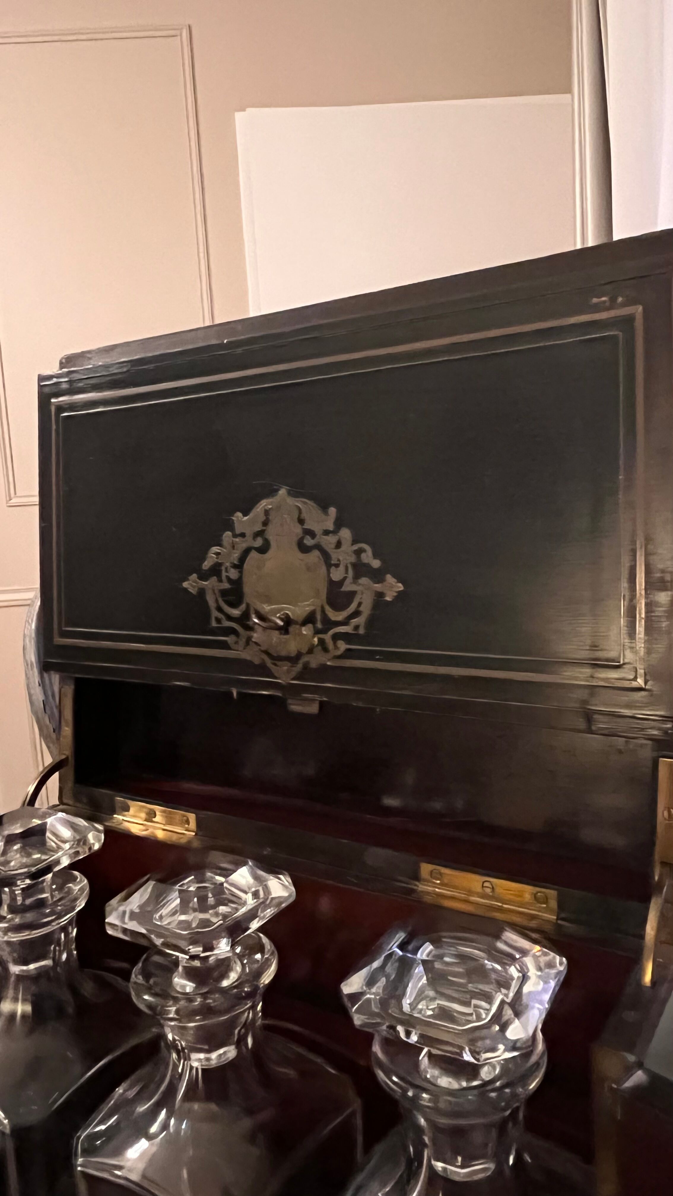 Liquor cellar Napoleon III Baccarat