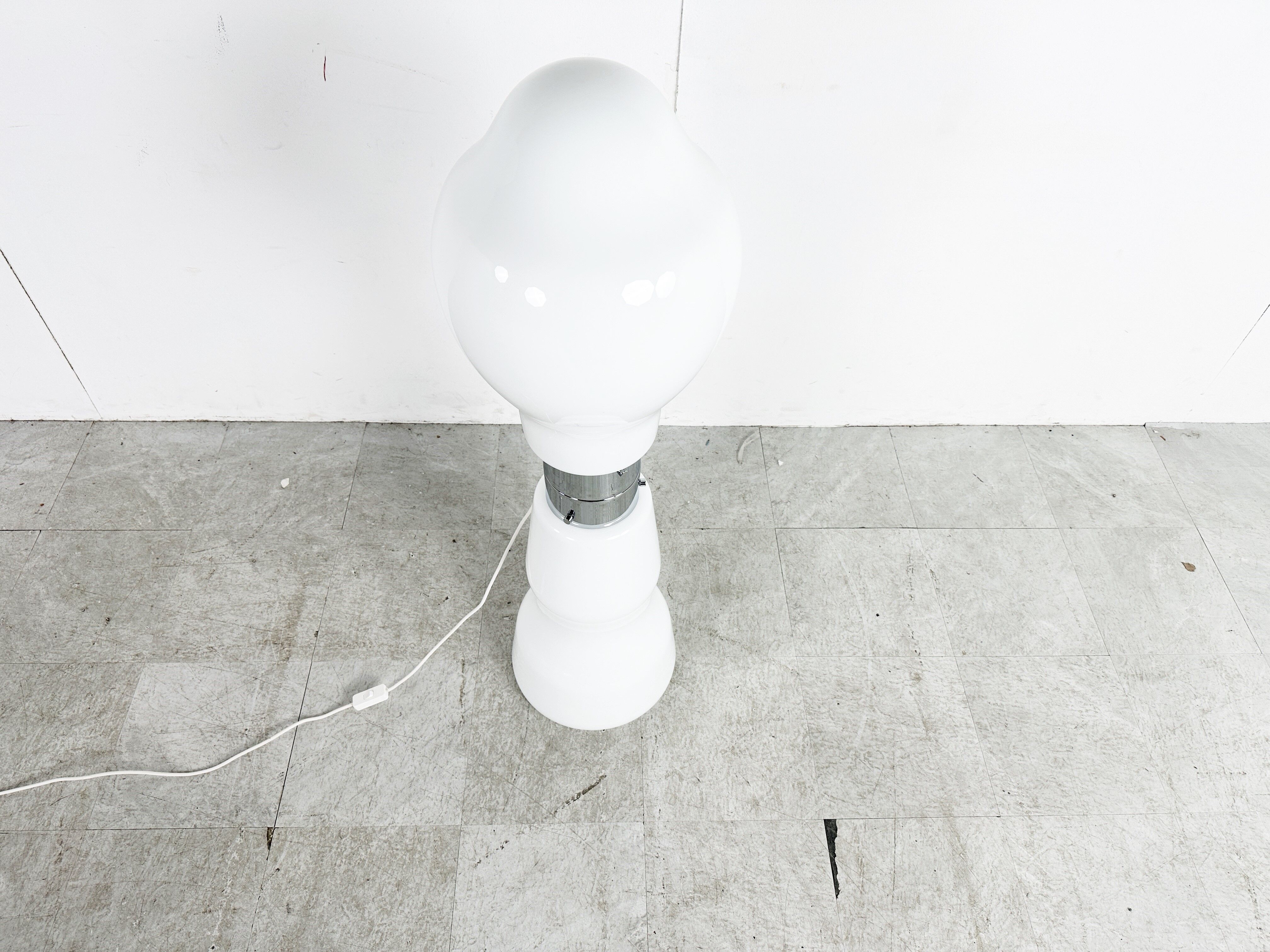 Vintage carlo Nason floor lamps, 1960s