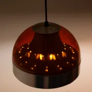 Pair Space Ace Dijkstra Pendant lamps 1970s Holland