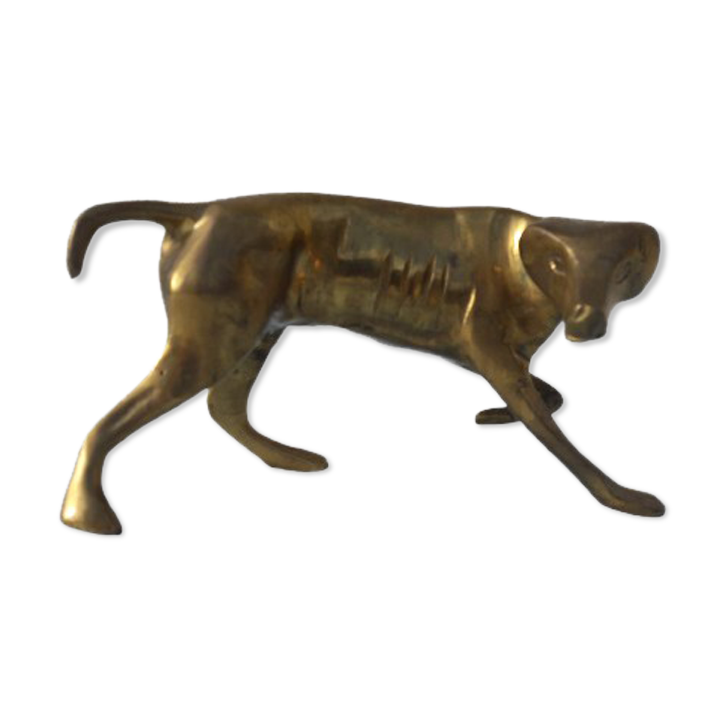 Brass dog