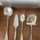 Set of Christofle silver-plated cutlery.