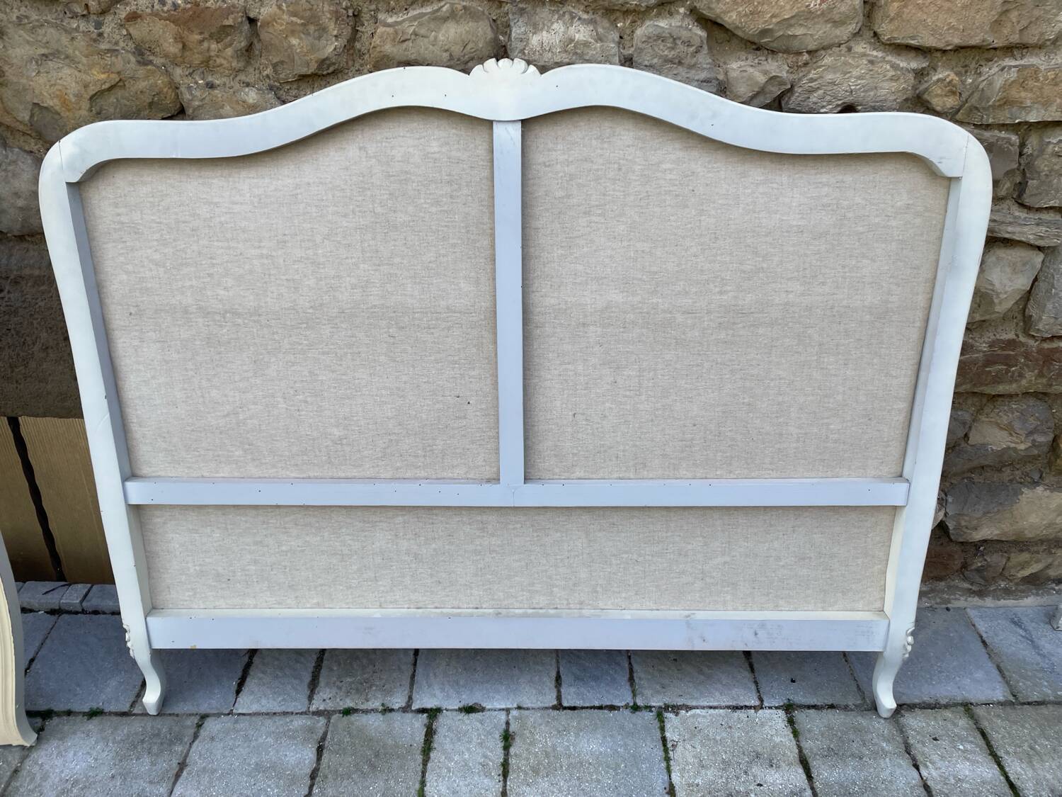 Louis XV upholstered bed