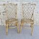Paire de chaises en rotin Louis Sognot