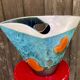 Modernist ceramic vase Elchinger, France vintage 1950 - 1960