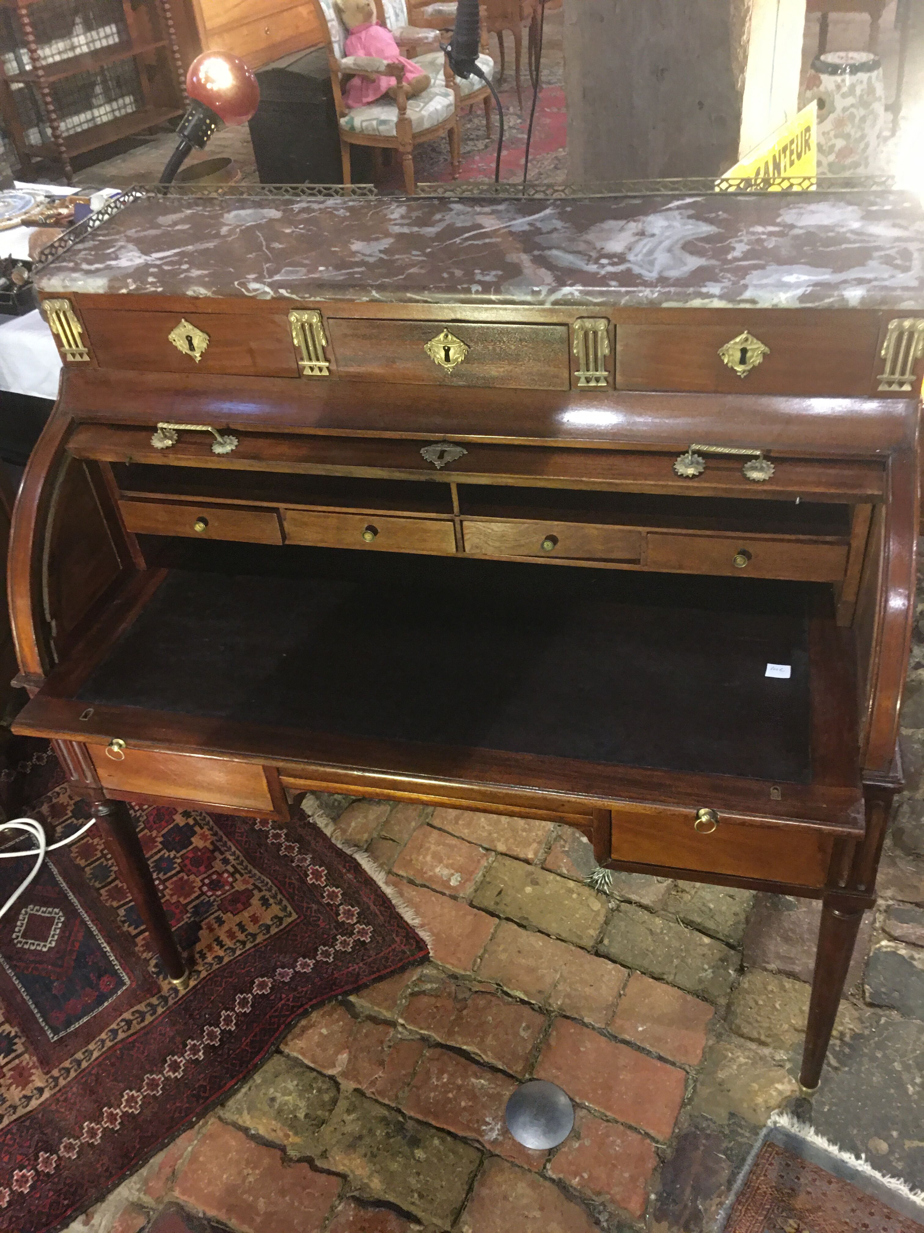 Napoleon III cylinder desk