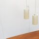 Modern mid-century German plastic suspension by Erco.